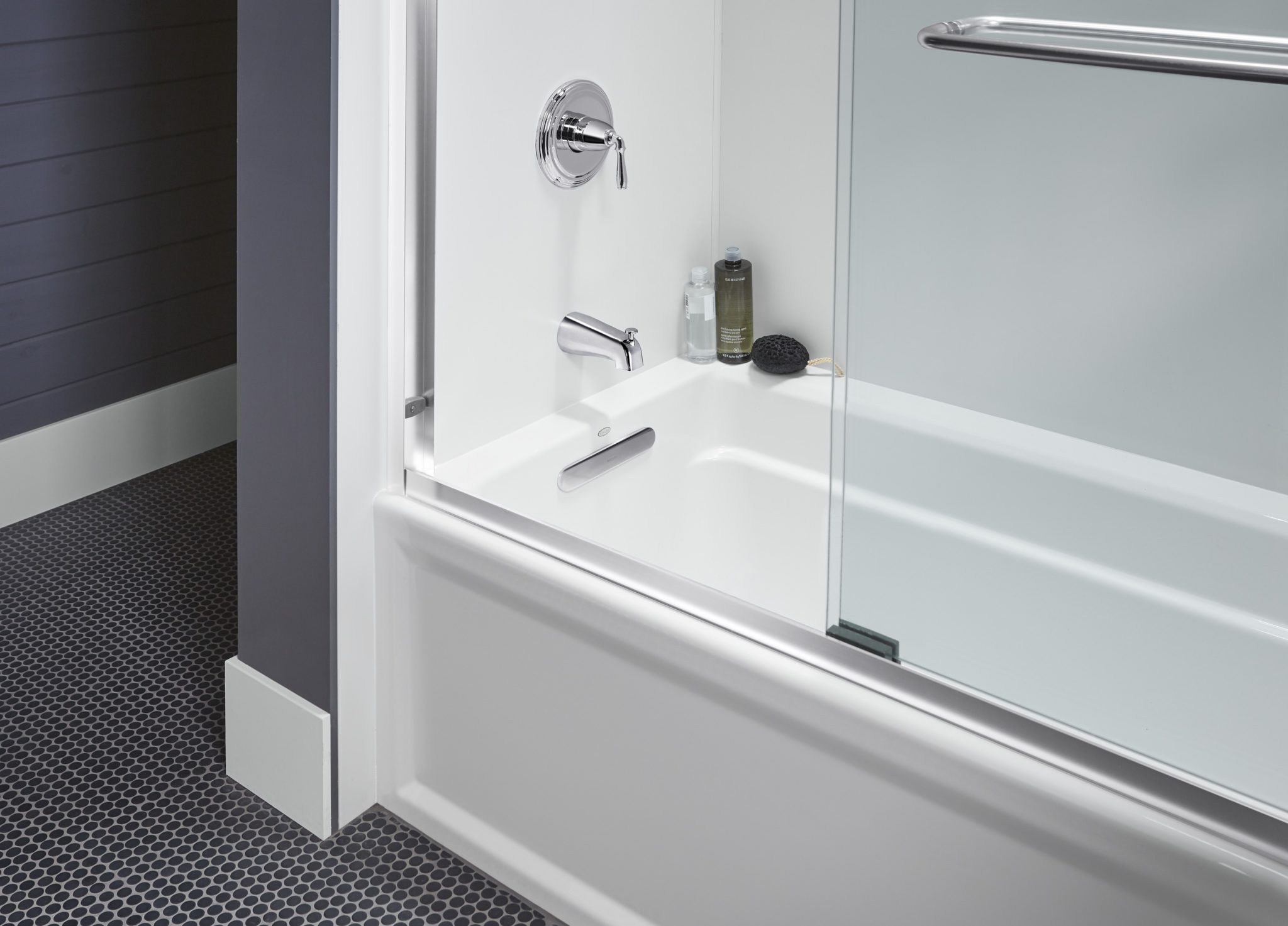 Kohler® LuxStone® Kohler WalkIn Shower Walls USA Bath CA & NV