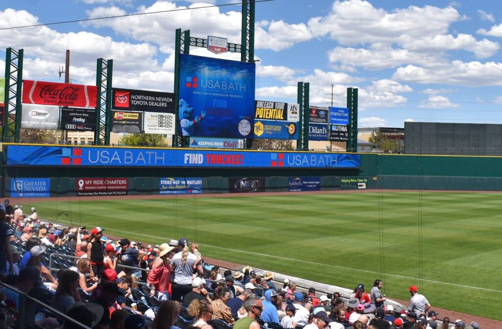 USA Bath at the Reno Aces